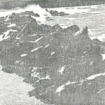 2.13 (Hiddensee); Holzschnitt; Druckkarton, 50x40cm; Auflage 45, 140,00&euro;